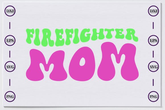 Firefighter Unique Retro T-shirt Design