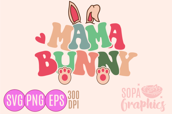 Mama Bunny Baby Bunny Easter Day