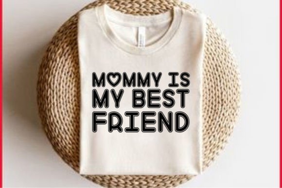 Retro Valentines-Day T-shirt Design, Mom